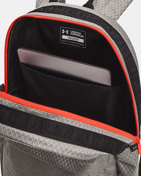 UA Loudon Ripstop Backpack in Gray image number 3